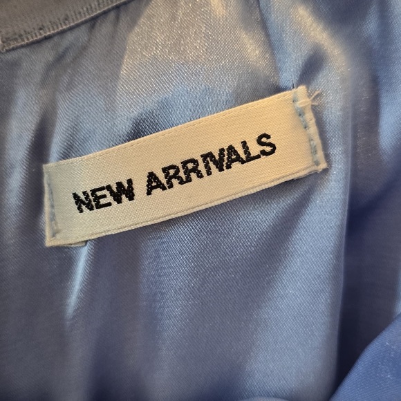 New Arrivals Blue Sequin Sleeveless Dress - Picture 3 of 3